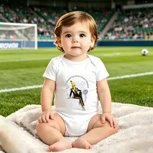 Glittery Banana Character Baby Romper | Cute Soft Cotton Onesie for Newborns | Breathable Short Sleeve Jumpsuit | Easy Snap Closure | Ideal Baby Shower Gift