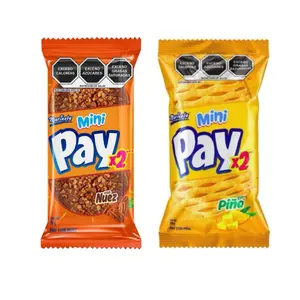 Marinela Mini Pay Nuez 96g & Pina 110g Snack