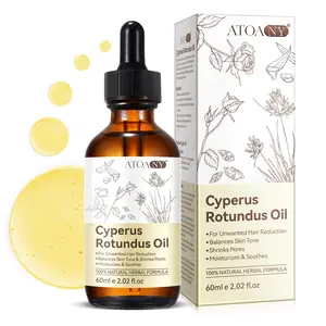 Atoany Hair Removal Oil 60ML, Body Hair Remover, Sensitive Skin Friendly, Reduces Body Hair Growth, Natural Ingredients, Soothes & Moisturizes, Pain-Free Care