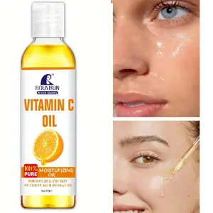118ML ROUSHUN Vitamin C Oil Body OIL Moisturizing Hydrating Essential Oil Moisturizer for Men and Women, suitable for all seasons of moisturizing and care, portable for Body, Face, Hand, Lip, Eye, Travel
