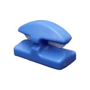 Line Cutterz Ceramic Blade Peel & Stick Flat Mount - Blue