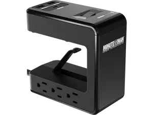 Minuteman MMS-DSK6U3 Surge Module, 1080J, USB Charger MMS 6-outlet   U-Shaped Surge Protector