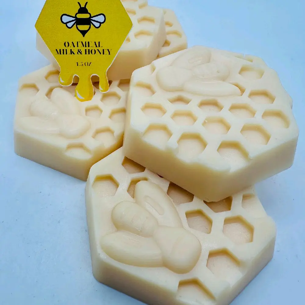 Oatmeal Milk and Honey Scented Soy Wax Melt