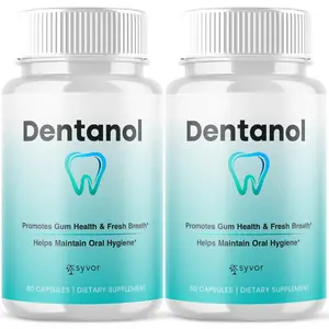 (2 Pack) Dentanol Oral Probiotic Support for Healthy Teeth & Gums 120 Capsules