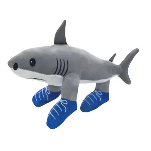 11 inch Italian Brainrot Plush Shark,Soft Stuffed Meme Dolls for Collectors, for Kids and Adults Collectors, Aesthetic Décor & Funny Gift Ideas