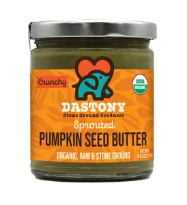 Organic Crunchy Sprouted Pumpkin Seed Butter