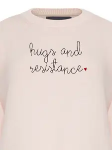 "hugs and resistance" Maxine Sweater