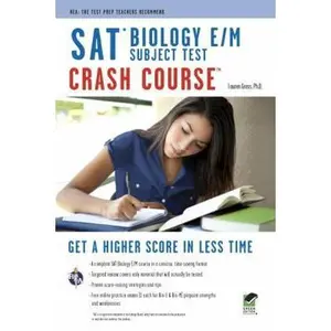 USED-SAT Subject Test Biology E/M Crash Course by Staff of Research & Education Associatio (Paperback)