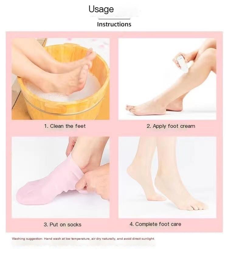 Hydrating Heel Repair Sleeves (Includes FREE Cracked Heel Guide).