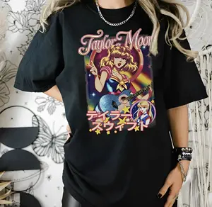 TaylorMoon Print Tee, Hottest and Trendy Top for You