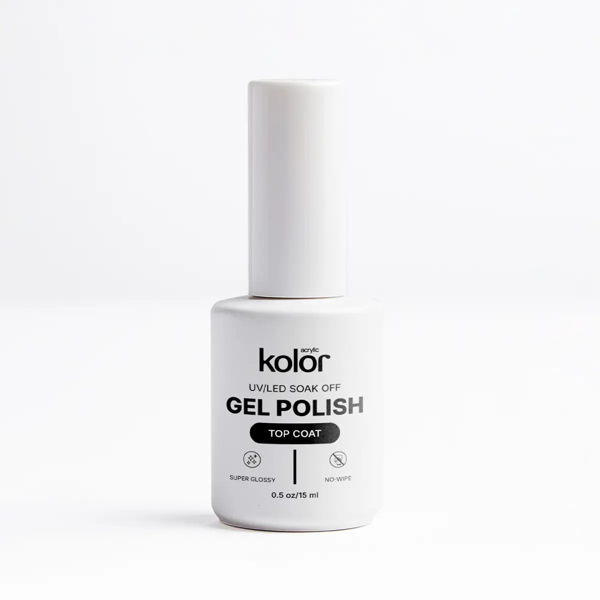 KolorAcrylic Glossy Gel Top Coat 15ml for Manicure & Nail Art KolorAcrylic Glossy Gel Top Coat 15ml for Manicure & Nail Art