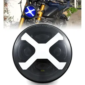 HENGTUAOTO 5.75 LED Headlight Motorcycle