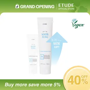 [ETUDE Official] Soonjung 2x Barrier Intensive Cream 5.07 fl oz (150ml) | Deep Hydration | Skin Protection | Nourishing Formula