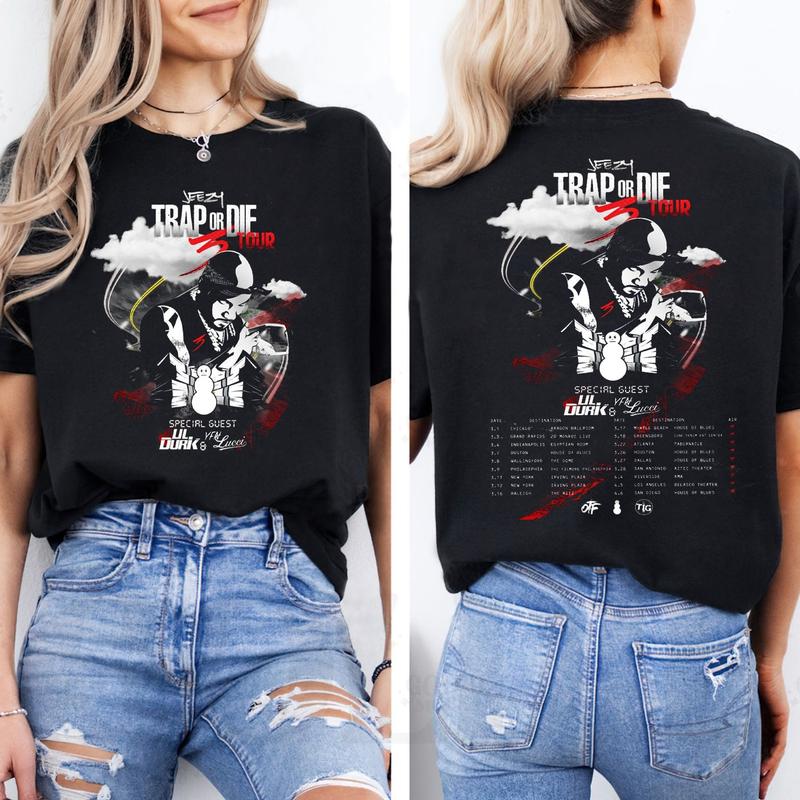 Jeezy with Lil Durk & YFN Lucci Unisex T-Shirt HQ009