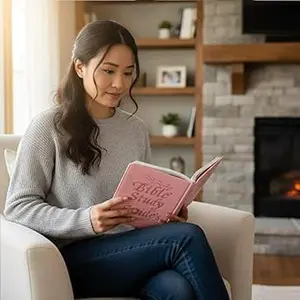 Bible Study Journal Notebook - S.O.A.P method Bible Study Supplies Church Notes Notebook Daily Devotional Notebook Prayer Journal Note Taking & Journaling Kit Faith Based Religious Gifts for Men Women