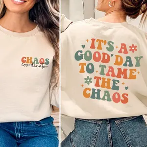 It's A Good Day To Tame The Chaos Shirt, Chaos Coordinator Gift for Kindergarten Teacher Sweatshirt, Preschool Teacher Shirt, Administrative