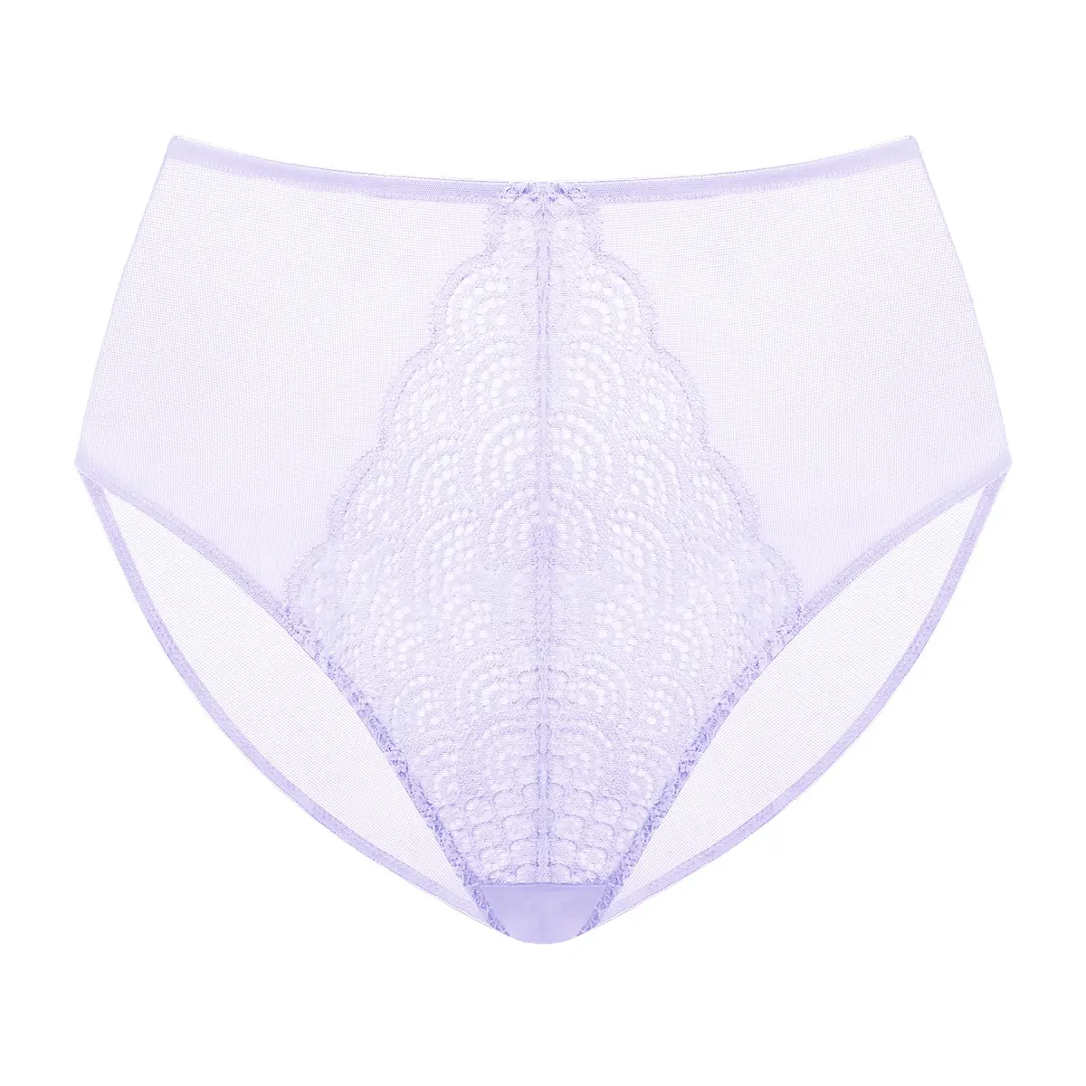 Mermaid Scales-High-Rise-Purple