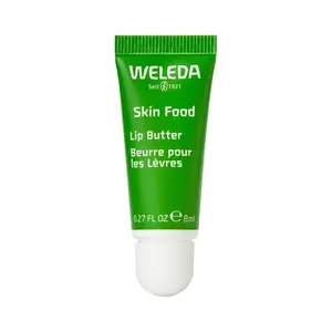 (A)Weleda Skin Food Lip Butter – Ultra-Nourishing Lip Care with Sunflower Seed Oil, Chamomile & Calendula (0.27 oz)