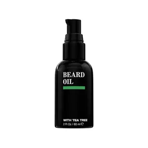 Pacinos Beard Oil for Men - Daily Hydrating Beard Softener with Argan Oil, Tea Tree and Lavender - Tames Frizz, Adds Shine and Moisture Without Grease -  Grooming Oil - 2 oz