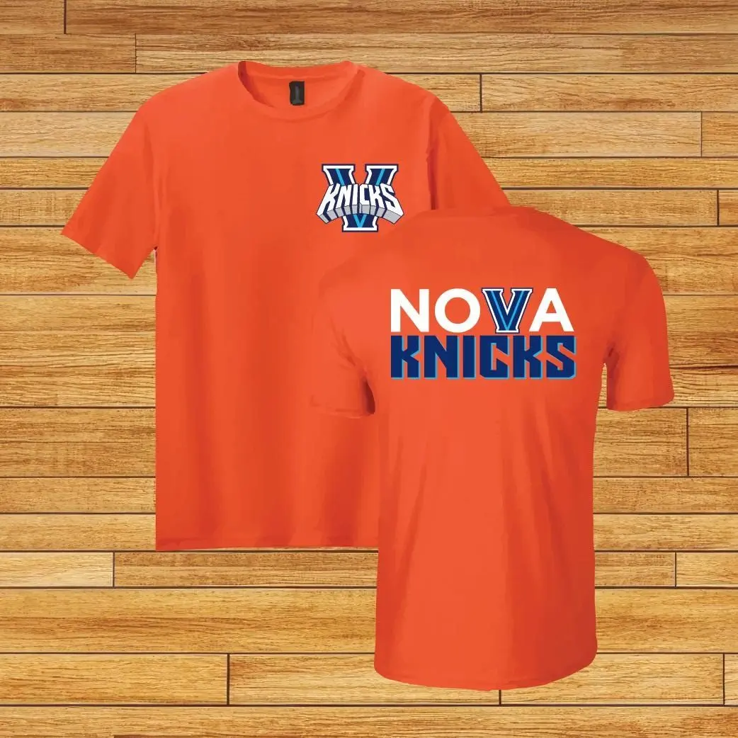 Nova Knick T-Shirt, Villanova Fan Tee Retro Hoops Gear, NY Game Day Gift For Dad, Vintage Sports Basketball Fan Present