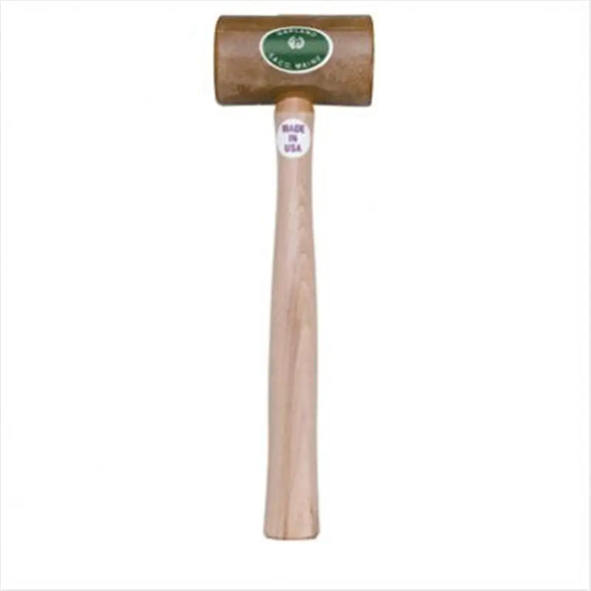 Garland Mfg 311-11001 Tough, Long-Wearing Water Buffalo Rawhide Broad-Faced Striking Mallet, Size 1