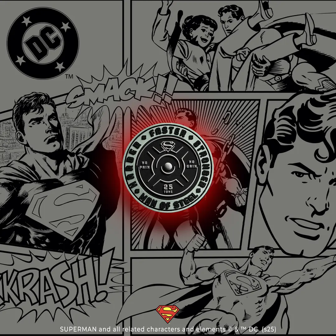 Superman Harder Faster Stronger Patch Superman Harder Faster Stronger Patch