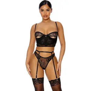 Lace Open-Cup Bustier | Undazzled | DISCONTINUED