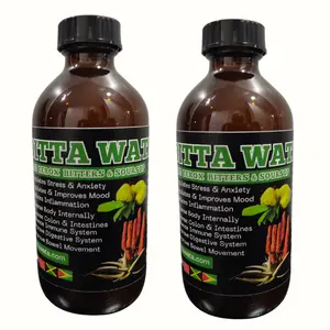 Bitta Wata | Aloe Ferox Bitters | Liquid Herbal Detox | Soursop Infused | 16 Ounces