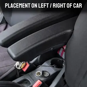 Adjustable Left Right Side Interior Accessories Armrest Car Center Console Arm Rest Box For Truck Trailer RV Caravan Universal