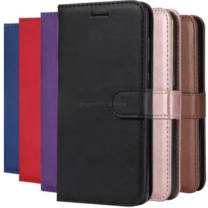 Leather Flip Case For Samsung Galaxy A11 A12 A32 A52 A72 5G A01 A02 A02S M02 M02s M12 Phone Case Wallet Book Cover Phone Bags