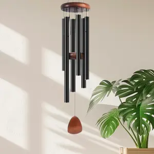 Large size 37 inch wind chime pendant copper clock retro wind chime outdoor garden decoration Hanging Wind Chime