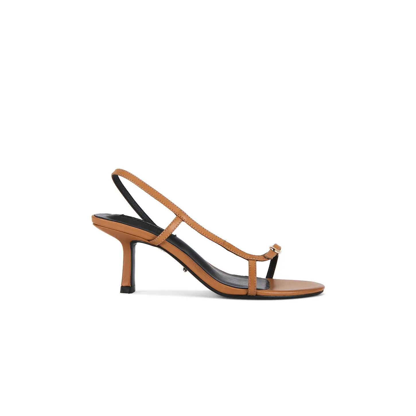Tony Bianco x REVOLVE Christine Sandal in Black & Tan Nappa