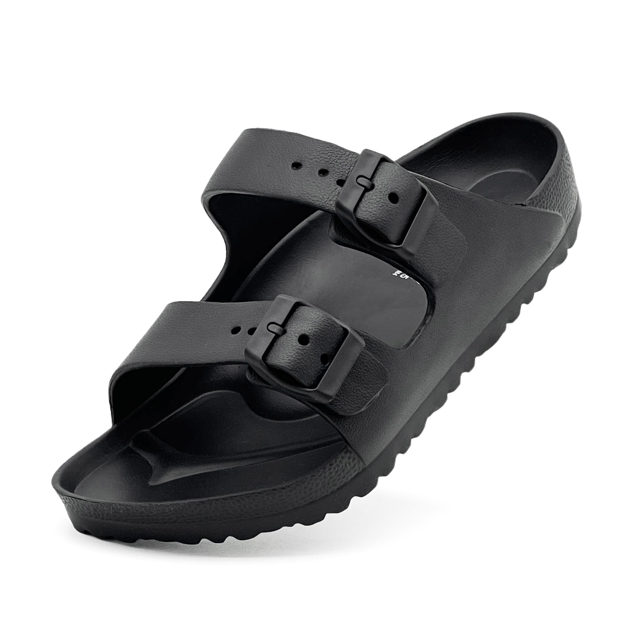 Women and Men Sandals Fashion Adjustable EVA Slides Girl Boy Footwear Soft Comfortable Double Strap Beach Walking Slippers Summer Essentials for Mothersdaygift wide feet