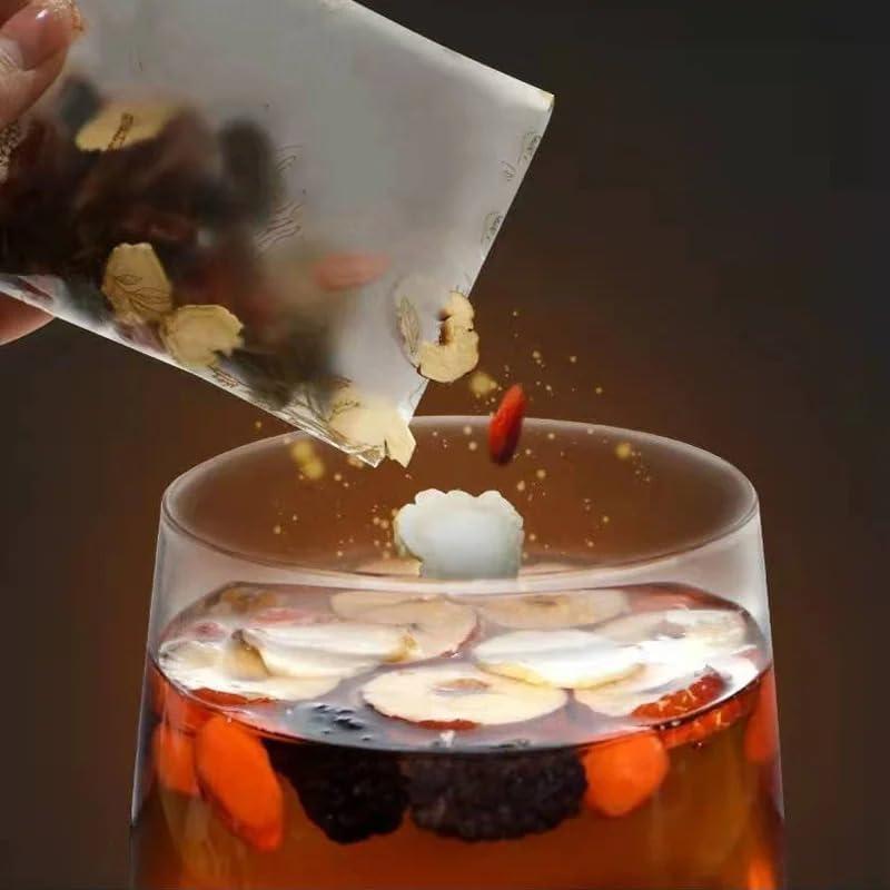 60 Bag Kidney Tea Formula Ginseng Five Treasure Tea Organic Kidney Cleanse Detox Tea Ginseng Red Date Mulberry Herbal Formula  hinese Chinese Health Tea For Men Women