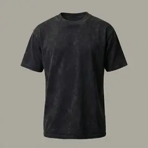 (New) Vintage Washed Oversized Tee - Black