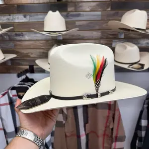 1,000X Tall Crown Brim 3" MORCON HATS brand sombrero estilo Sinaloa copa alta falda 3”