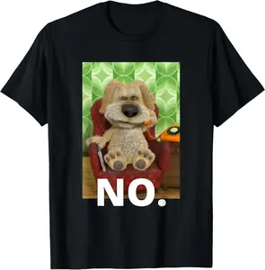 100% Cotton Ben is Calling Meme Dog T-Shirt