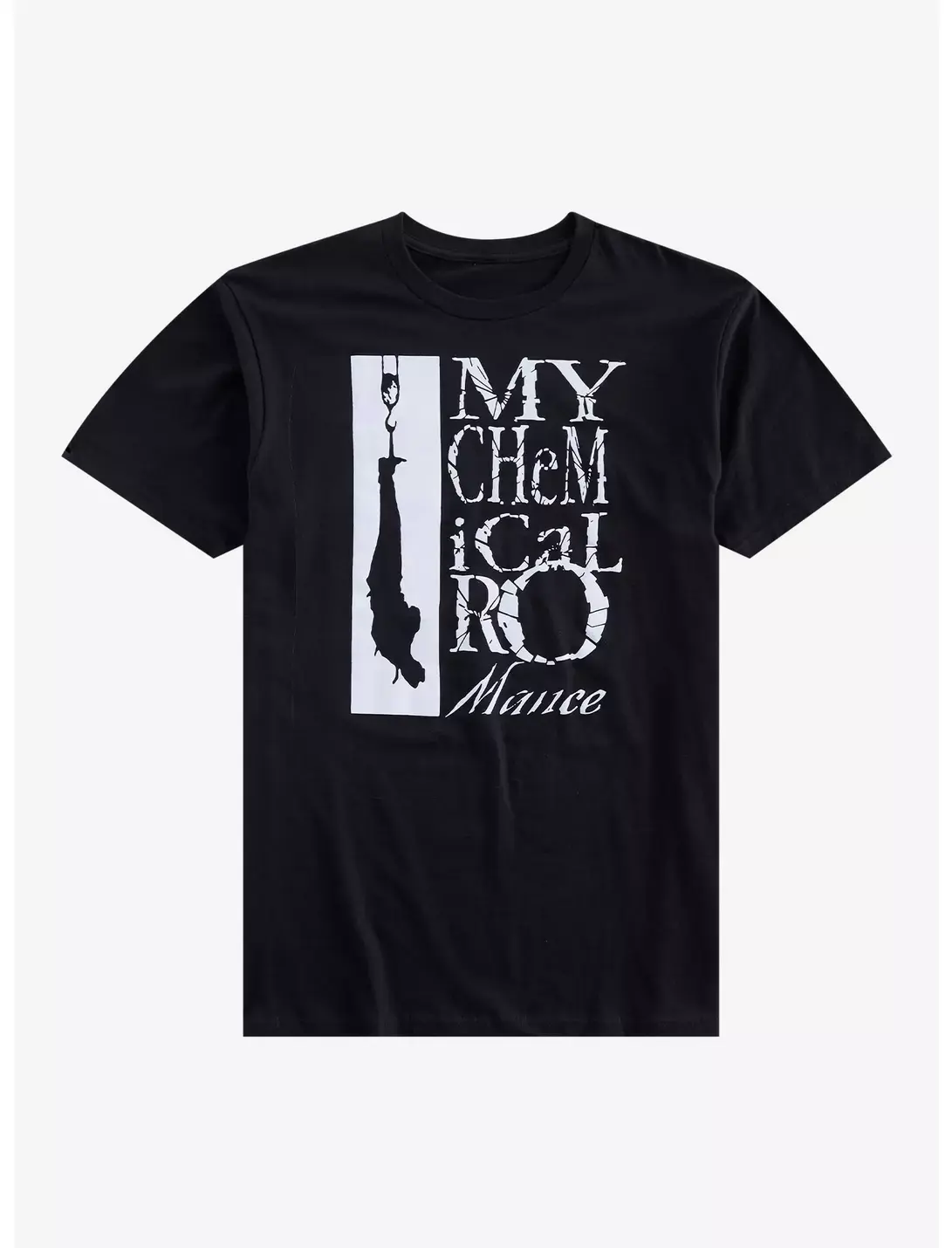 My Chemical Romance Brought You My Bullets T-Shirt, My Chemical Romance Graphic Tee Emo Alt Rock Band Black T-Shirt, Men's My Chemical Romance 'Brought You My Bullets' Graphic T-Shirt - Emo Alt Rock Band Black Tee