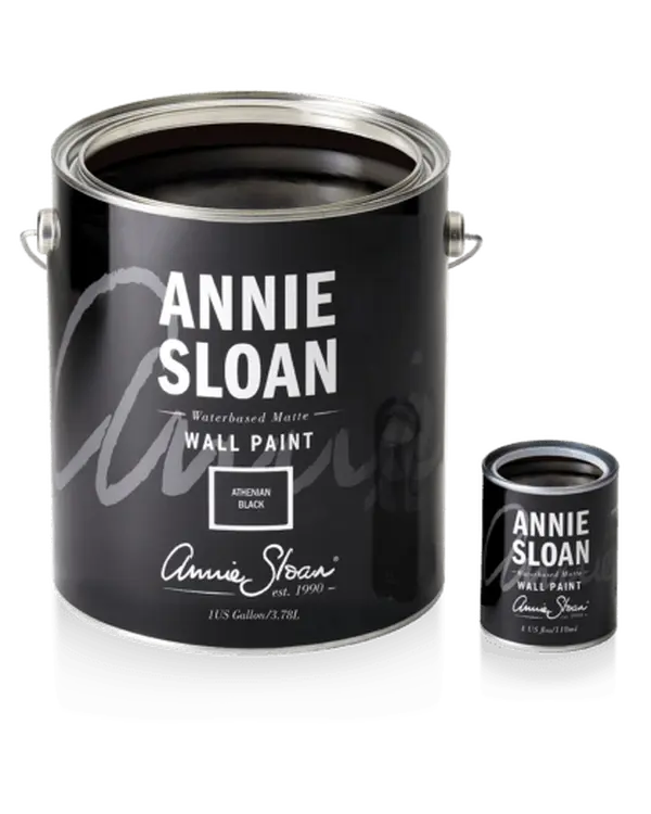 Athenian Black Annie Sloan Wall Paint One Gallon