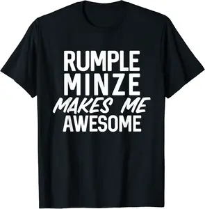 Rumple Minze Makes Me Awesome Funny Alcohol Bar Crawl T-Shirt - Jessicajon Shop 98B0B1QS2RKC