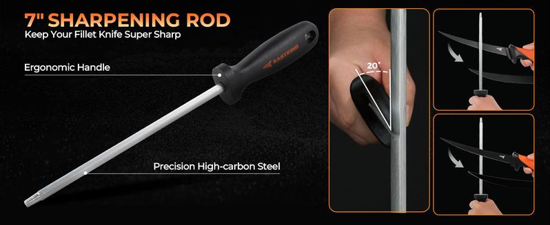 KastKing EZ Fillet Fish Fillet Mat, Anti-slip Texture With 25" Integrated Ruler, Extended Dimensions, Easy to Clean Material, Portable Storage, Fish Cutting Board