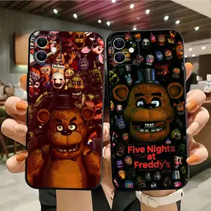 Amine Fnaf Five-nights-At-Freddys Anime Phone Case Silicone Soft For iPhone 17 Air 16 15 14 13 12 11 Pro Max Plus