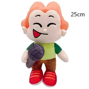 25cm Soft Spooky Skid Pump Boyfriend Lemon Monster Stuffed FNF Boy Dolls Friday Night Funkin Plush Toys Halloween Gifts