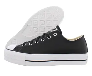 Converse Chuck Taylor All Star Leather Platform Ox Womens Shoes