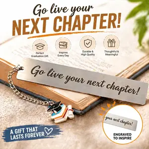 2026 Graduation Gift Bookmarks – Go Live Your Next Chapter Inspirational Senior Gift for Him Her, Grad Gifts for Students#SummerVibes