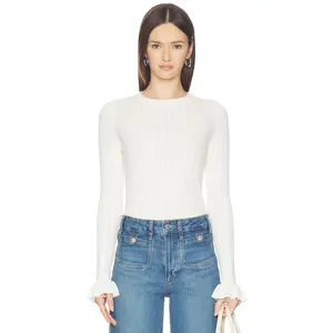 PAIGE Ophelia Top in Ivory