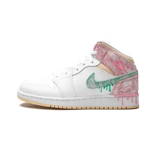 Air Jordan 1 Mid SE GS "Ice Cream" DD1666 100