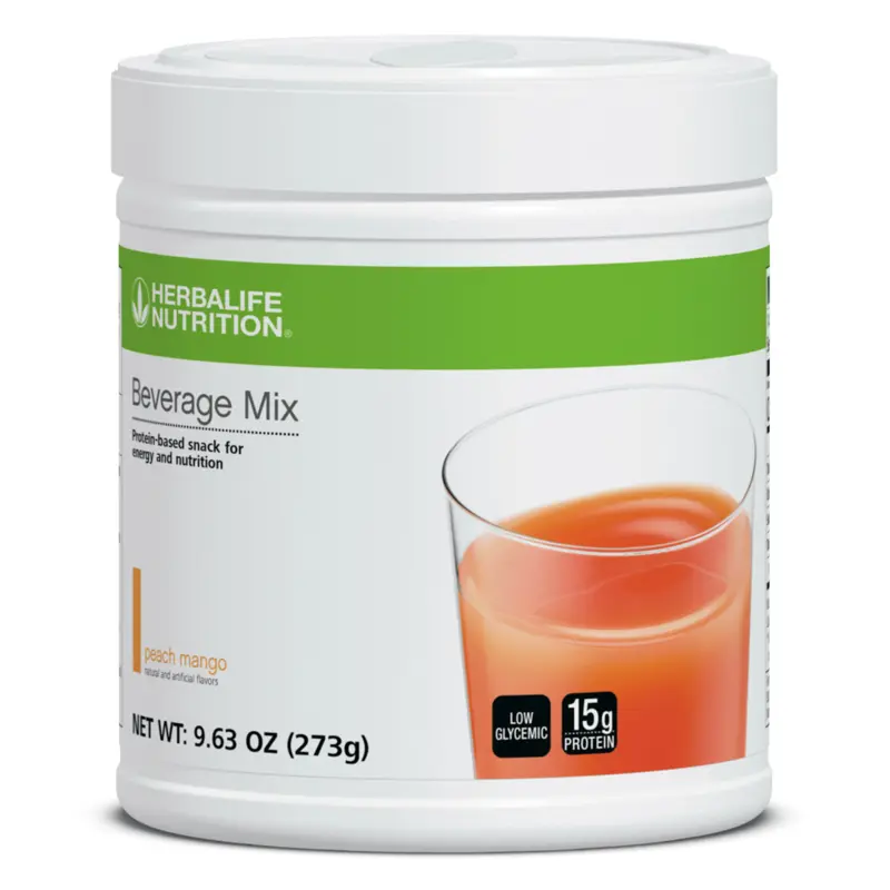 Herbalife Beverage Mix Peach Mango 9.63 oz – Refreshing Drink Mix