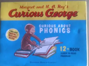 USED Book - Curious George: Curious About Phonics by Rey, Margret (Paperback) - english
