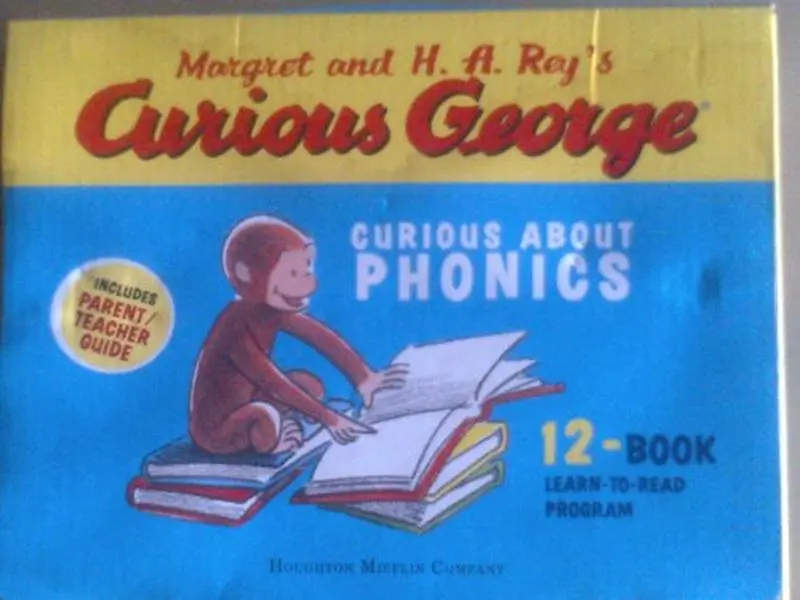 USED Book - Curious George: Curious About Phonics by Rey, Margret (Paperback) - english
